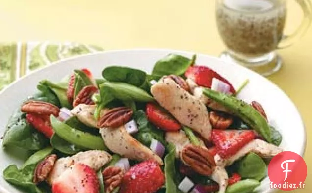 Salade De Poulet Aux Graines De Pavot