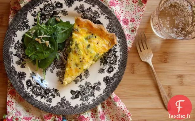 Quiche d'Asperges sans gluten