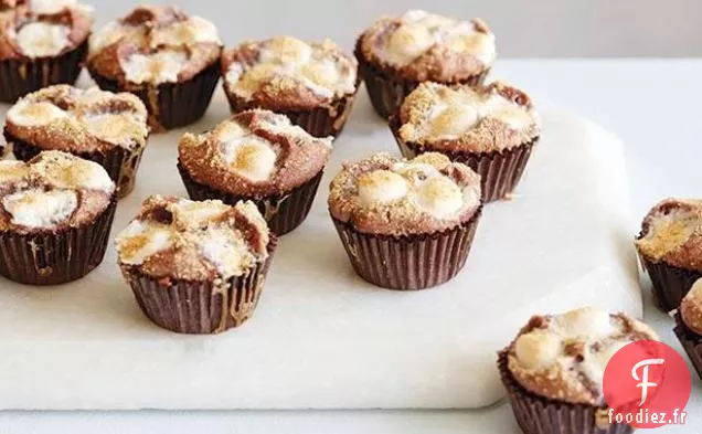 Bouchées au Brownie S'more