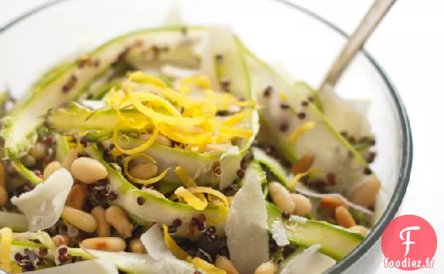 Salade D'Asperges Côtelées Et De Quinoa