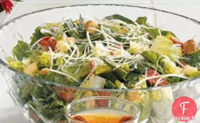 Salade César au Pepperoni