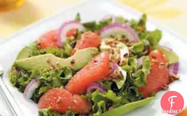 Salade d'Avocat au Pamplemousse