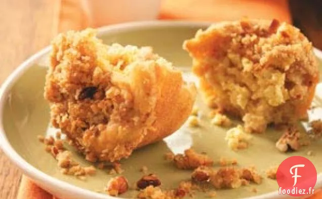 Muffins Croustillants Aux Pommes