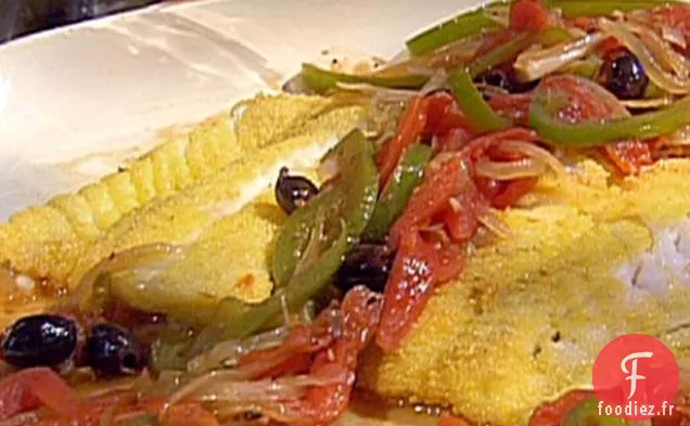 Merlu Poêlé à La Portugaise