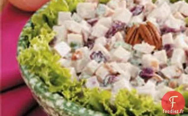 Salade de Dinde aux Canneberges et au Chutney