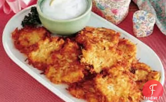 Crêpes aux Pommes de Terre et aux Pommes