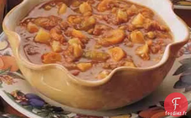 Soupe aux Lentilles au Curry