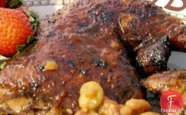 Poulet BBQ avec la célèbre Sauce BARBECUE de la grand-mère de Trish Lynn