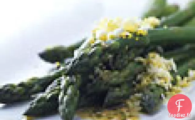 Asperges à la Vinaigrette à l'Estragon et au Xérès