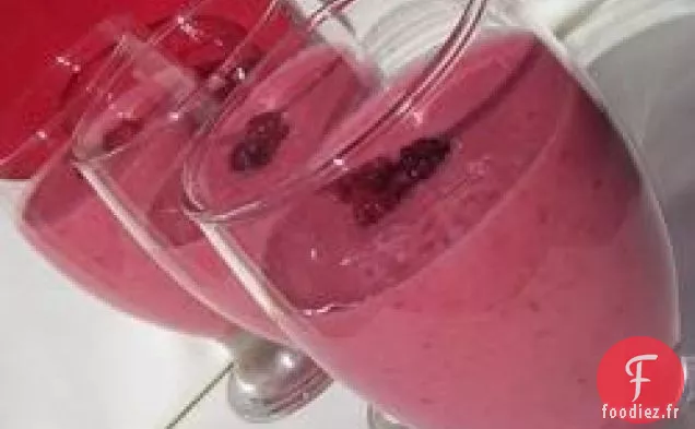 Smoothie aux Baies Rouges