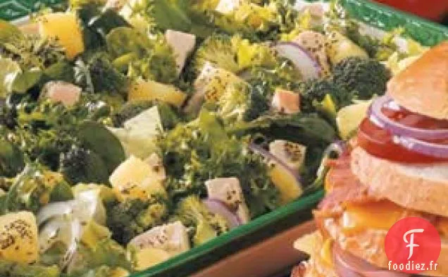 Salade de Brocoli à la Dinde