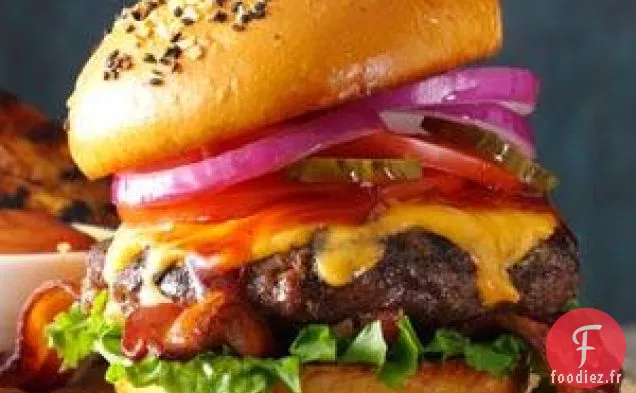 Hamburgers Au Barbecue