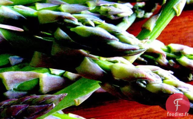 Asperges À La Vinaigrette Au Citron Meyer Et Citron Confit