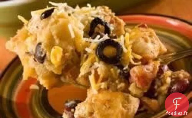 Casserole de Haricots Tortilla au poulet au Sud de la frontière