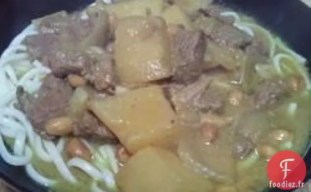 Curry Mussaman à La Mijoteuse