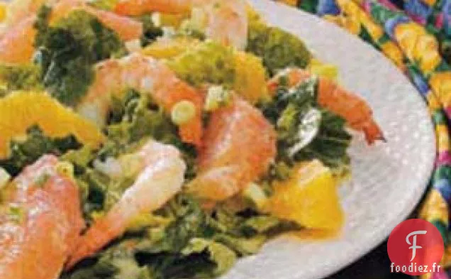 Salade de Crevettes Aux Agrumes