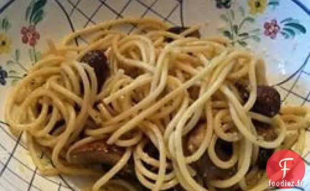 Linguine aux Champignons Portobello