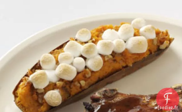 Patates Douces Garnies de Guimauve