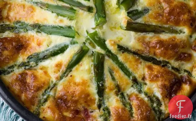 Frittata Au Four Aux Asperges Et Au Jambon