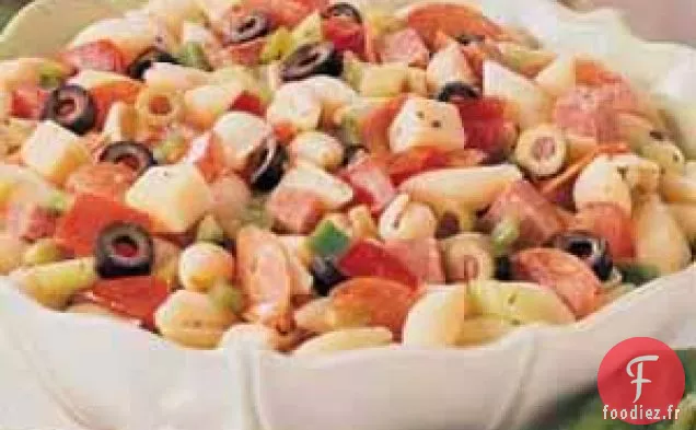 Salade De Pâtes Italiennes Marinées