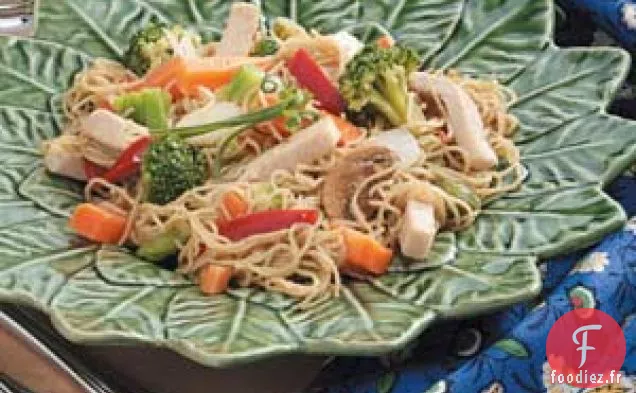 Lo Mein aux Légumes de Dinde