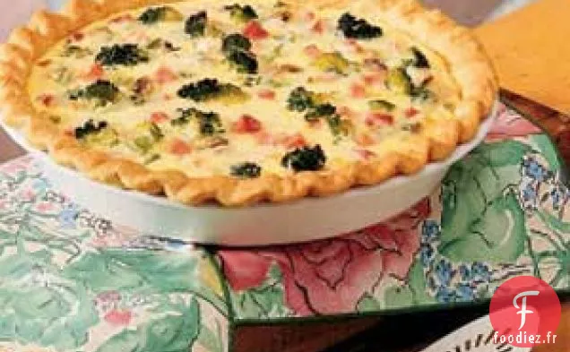 Tarte Au Jambon Copieuse