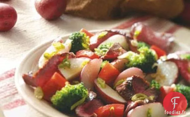 Steak et Lancer de Pommes de Terre Nouvelles pour Deux