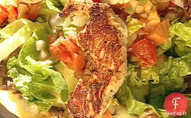 Tortilla au Poulet Jerk