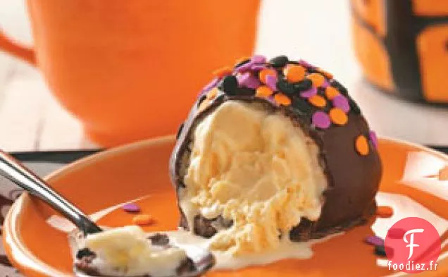 Friandises à la Crème Glacée d'Halloween