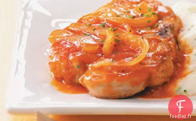 Côtelettes De Porc Grillées Acidulées