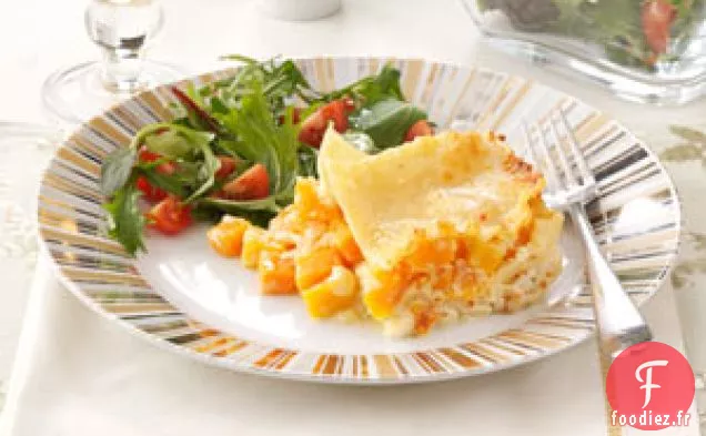 Lasagne à la Courge Musquée Dorée