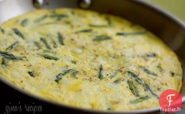 Frittata Aux Asperges Et Au Fromage Suisse