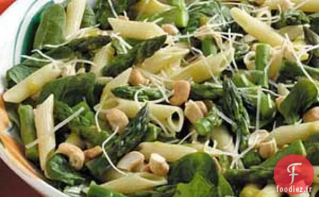 Salade Tiède D'Asperges Et D'Épinards