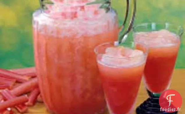 Punch à la Rhubarbe