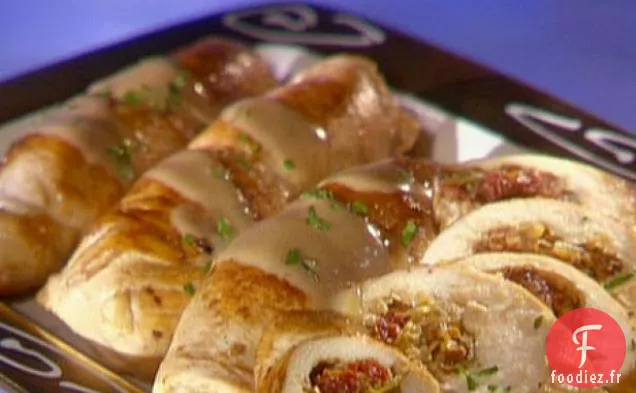 Poitrine de Poulet Farcie aux Artichauts et Tomates Séchées
