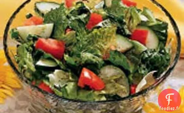 Salade de Légumes Verts Mélangés