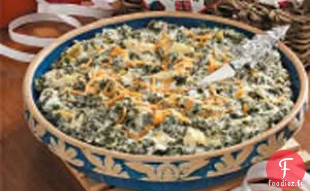 Trempette Chaude Préférée Aux Artichauts et aux Épinards