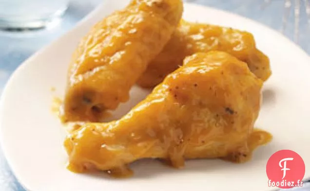 Ailes De Poulet Glacées à L'Orange