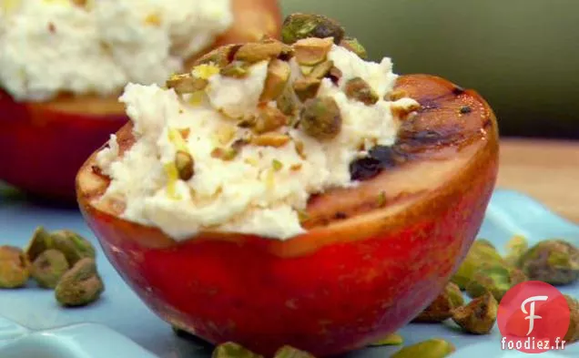Nectarines Grillées au Mascarpone