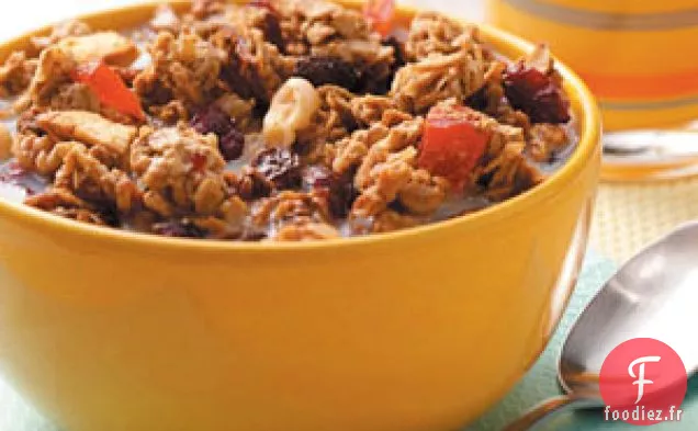 Granola aux Fruits et aux noix