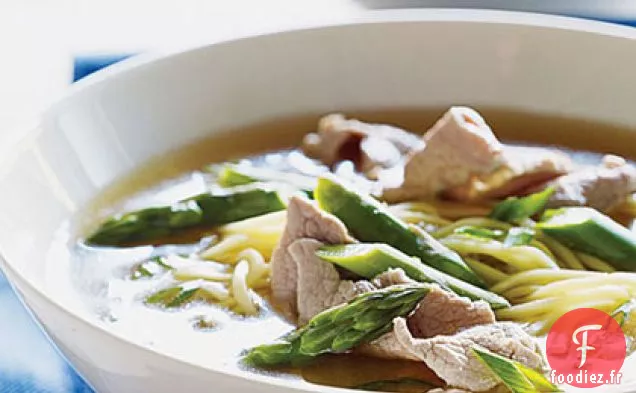 Soupe Chinoise au Porc et aux Asperges