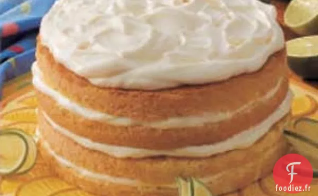 Tarte à la Crème au Citron Vert