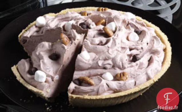 Tarte au congélateur Rocky Road