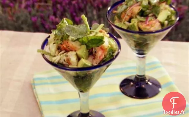 Cocktail de Homard Grillé et Avocat