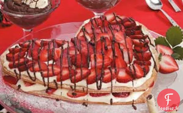 Dessert à la Crème Anglaise Chérie