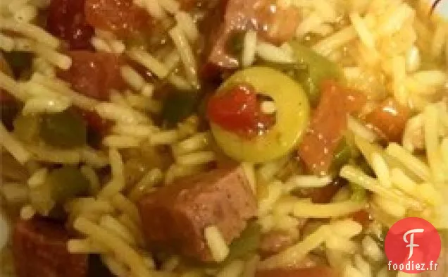 Souper de Saucisses Espagnoles Épicées