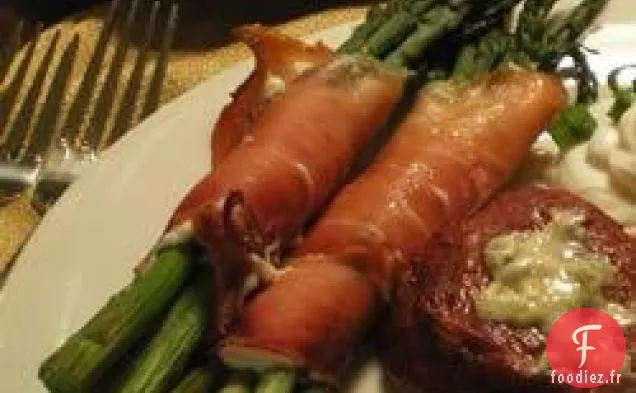 Asperges Enrobées de Prosciutto