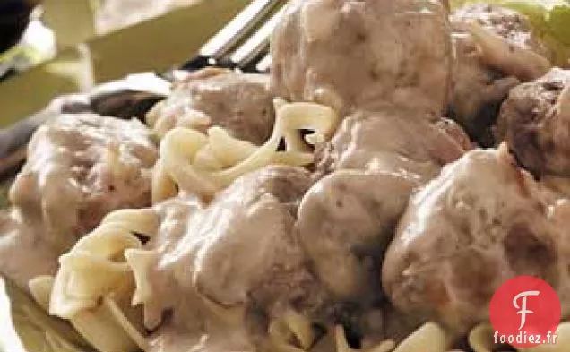 Boulettes de Viande à La Crème Sure