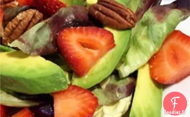Salade d'Avocat aux Fraises