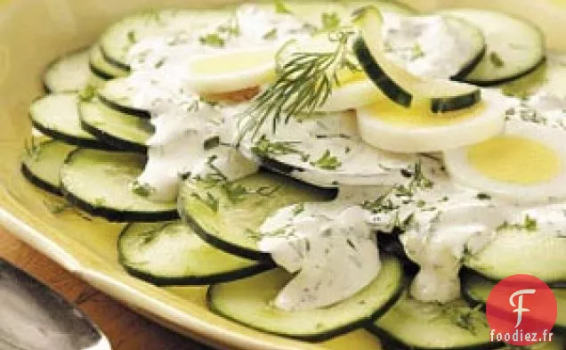 Salade De Concombre Rapide